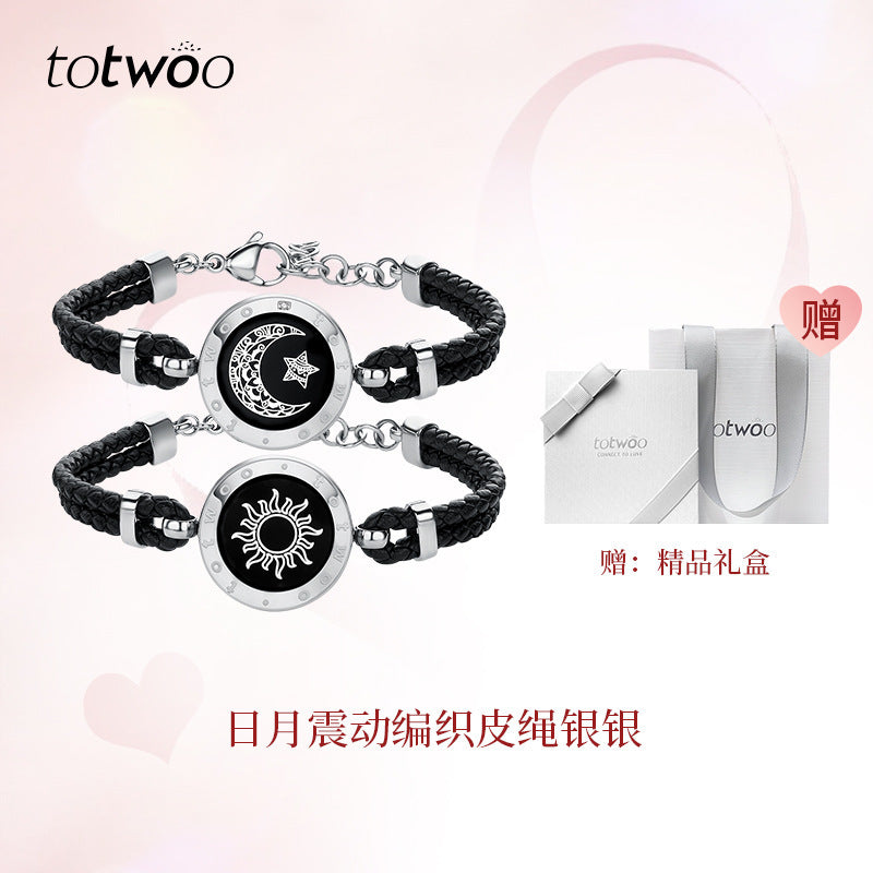 Totwoo Smart Bracelet with Flash & Vibration for Couples